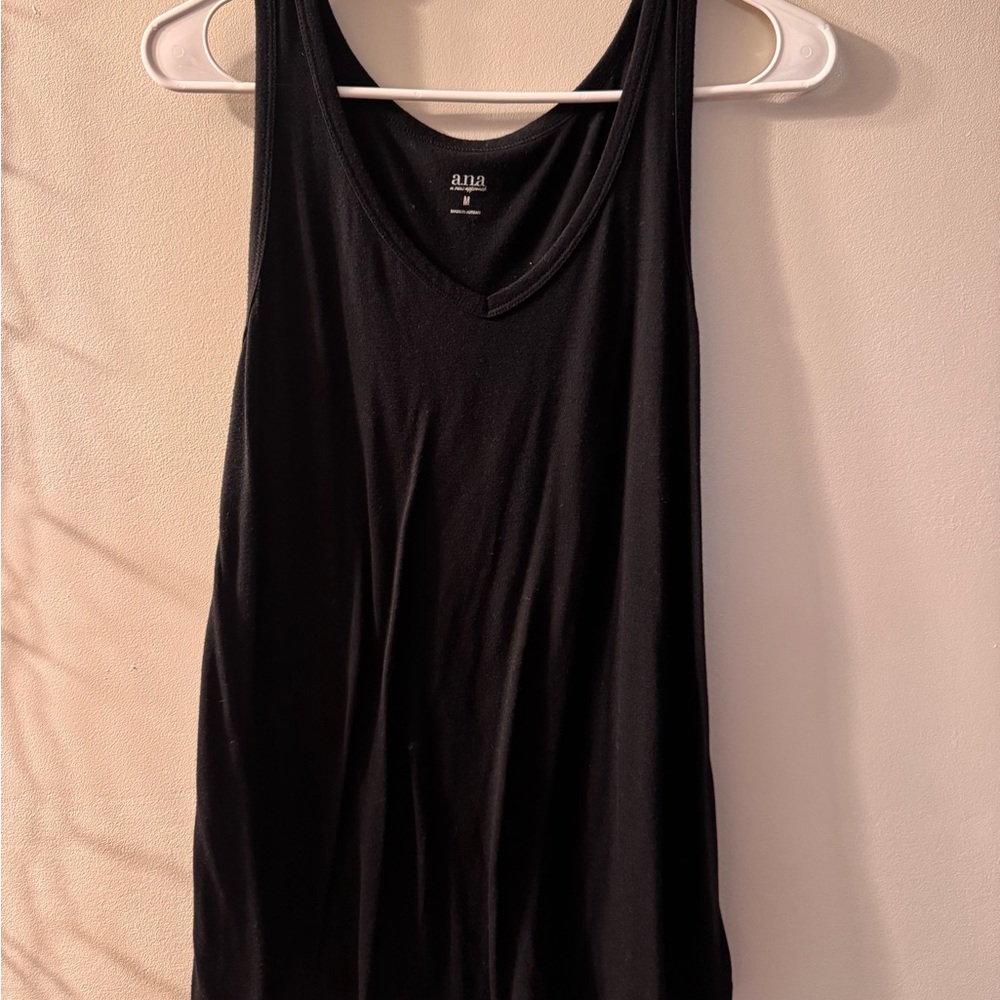 Black Sleeveless Top